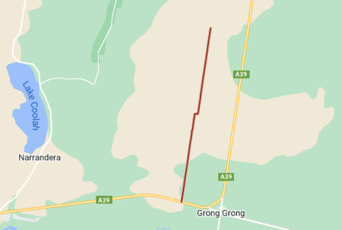Gawnes Road, Grong Grong