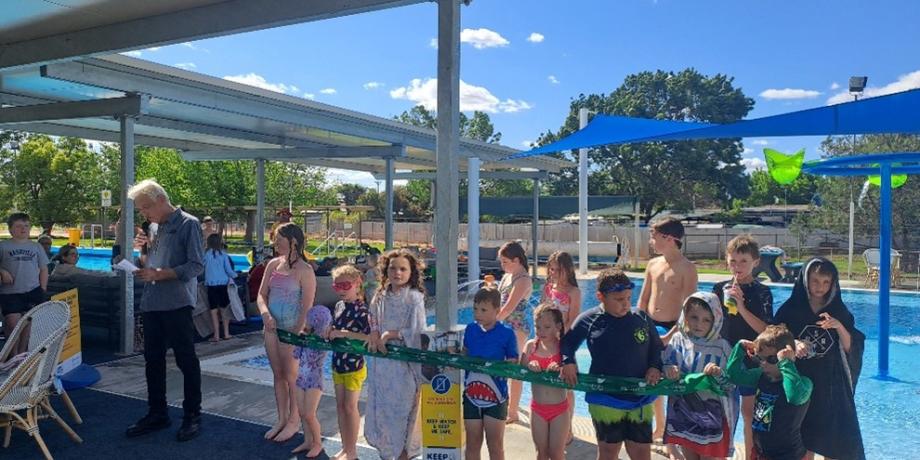 Opening of Barellan Toddler Pool