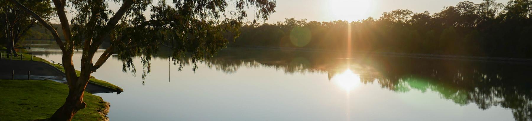 Narrandera's Lake Talbot, image by Jake Semmler