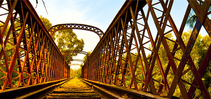 Heriatage Lattice Railway Bridge